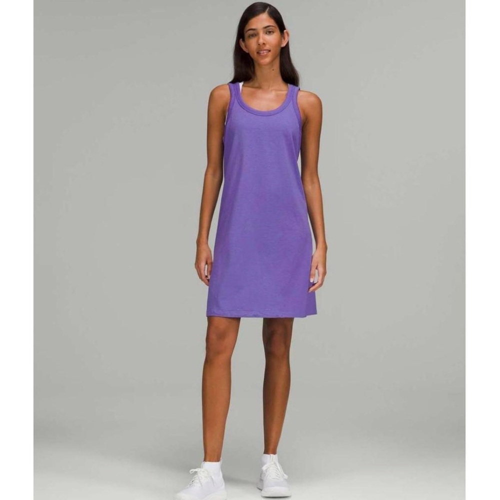 lululemon athletica Purple Scoop Neck Tank Dress